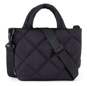 Sac à main matelassé pour femme, mini sac fourre-tout, sac bandoulière, sac à l'épaule léger en nylon matelassé pour femme, vente en gros - Product Image 1