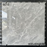 Carreaux Céramique Porcelaine Émaillée Polie 600x600 Style Marbre Gris Pierre Moderne pour Sol et Salon – Meilleures Ventes