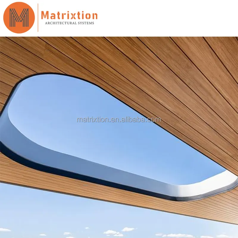 Aluminum Soffits Fascia that Look Like Wood External Outdoor Soffit Ceiling Panel