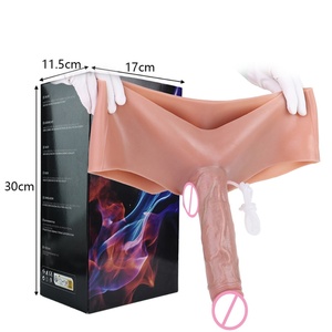 Realistic Large Ejaculating <b>Dildo</b> Pants Silicone Female Lesbian Strapon Solid <b>Dildo</b> G-spot Stimulate Sex Toys for Adult - Product Image 2