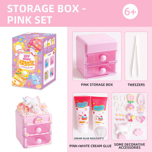 Boîte <span class=keywords><strong>de</strong></span> <span class=keywords><strong>rangement</strong></span> créative en forme <span class=keywords><strong>de</strong></span> dessin animé pour colle, jouet fait main pour enfants, boîte <span class=keywords><strong>de</strong></span> <span class=keywords><strong>rangement</strong></span> créative interactive parent-enfant pour la papeterie - Product Image 5