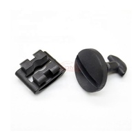 Clips de fixation et garnitures de couvercle de crochet de remorquage pour pare-chocs arrière de voiture DYR500010 DYF500010 pour Land Rover