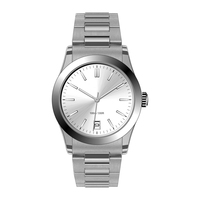 Montre de marque privée OEM pour couple, acier inoxydable, étanche, luxe, bracelet personnalisé, logo personnalisé, montres pour couple