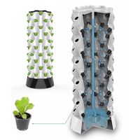 Système hydroponique de haute technologie pour pompe à ananas inclus Style tour