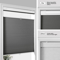 Persianas Enrollables Modernas Motorizadas con Riel Lateral Integrado, Tejido Opaco de Panal de Abeja, Poliéster Horizontal para Claraboyas