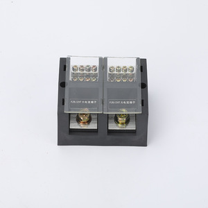 Bloque de Terminales de Alta Corriente Guan Yang Fj6 2 Entradas 1 Salida IP44 Caja de Distribución Industrial - Product Image 1
