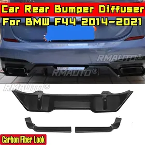 Diffuseur de pare-chocs arrière F44, aspect fibre de carbone, style MP, séparateur de pare-chocs arrière, accessoires de voiture pour BMW F44 2014-2021, kit carrosserie - Product Image 4