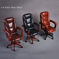 Silla de Trono en Miniatura para Casa de Muñecas, Escala 1/6, para Figuras de Acción; Silla Giratoria para Computadora; Sofá para Muñecas de 12 Pulgadas