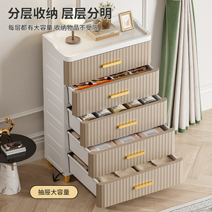 Cajonera <span class=keywords><strong>de</strong></span> Almacenamiento <span class=keywords><strong>de</strong></span> Plástico <span class=keywords><strong>de</strong></span> 5 Niveles para Oficina y Sala <span class=keywords><strong>de</strong></span> Estar, Diseño Moderno, Armario Organizador <span class=keywords><strong>de</strong></span> Ropa - Product Image 4