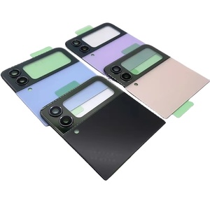 ฝาหลังแบตเตอรี่ OEM สำหรับ Samsung Galaxy Z flip4 5G อะไหล่ซ่อมเปลี่ยนเคส ตัดช่องกล้องได้อย่างแม่นยำ - Product Image 4