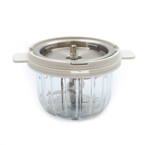 Robot culinaire automatique pour bébé avec bol en verre, lames en acier inoxydable SS316, sans BPA, utilisation domestique, écran tactile de sécurité, mixeur et cuiseur vapeur pour bébé, certifié CE - Product Image 4