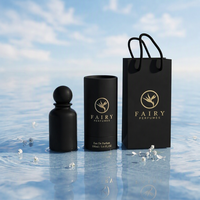 Diffuseur de parfum pour voiture en verre suspendu de luxe avec couvercle en bois et emballage personnalisé