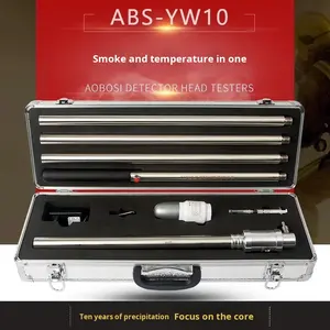 ABS-YW10 Integrierter Zwei-in-Eins Temperatur- und Rauchmelder-<span class=keywords><strong>Tester</strong></span> mit Edelstahlkonstruktion und Silberfarbe - Product Image 3