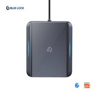 Sensor Codificador de Tarjetas Bluelock para la Aplicación TTLOCK, para Puertas de Aluminio/Madera, Tarjetas NFC MIFARE/CPU, Sistema de Cerradura Inteligente, Lector/Escritor de Llaves