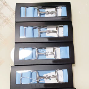 Sabuk Elastis Berkuda Solid 2 Inci 5 cm Lebar, Dapat Diatur, Dilengkapi Gesper Model Snaffle Bit, GRATIS Ukiran LOGO - Product Image 3