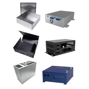 Custom High Precision Anodized Aluminum Sheet Metal Case Shell Housing Aluminum Sheet Metal Electronic Enclosures