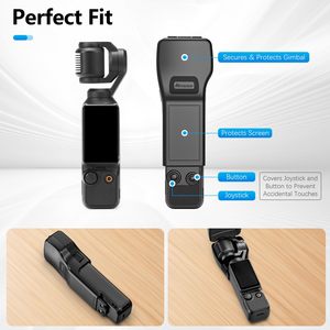 Amazear Pocket 3 Gimbal Display & Audio Port Shield - Lightweight, Snap-On ABS Protective <b>Cover</b>, Easy Install - Product Image 2