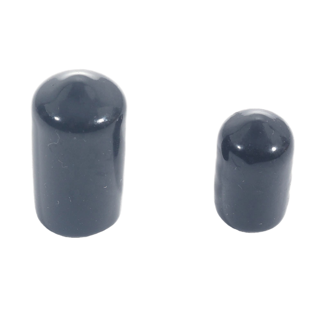 Customize Soft PVC End Long Cap Flexible Thread Protector Round Plastic Vinyl Caps