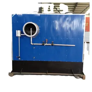What is the size of coal-fired steam boiler equipment used in wood drying rooms