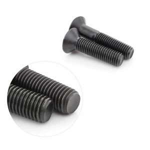 <b>Flat</b> Head <b>Screw</b> 304 Stainless Steel Metric 10 mm Cap Diameter Standard Thread Class 8.8 Plain Finish - Product Image 4