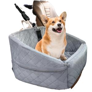 पोर्टेबल डॉग बूस्टर सीट कार केनेल एंटी-गंदा पालतू कार मैट जो ऑक्फोर्ड कपड़े से बना है उत्पाद श्रेणी - Product Image 5