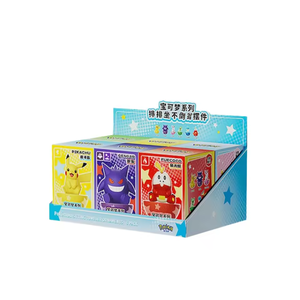 Offre Spéciale – Figurines Anime Pokémon Assises 100 % Originales – Boîte Mystère Eevee, Pikachu, Gengar – Jouets Ornementaux en PVC - Product Image 1