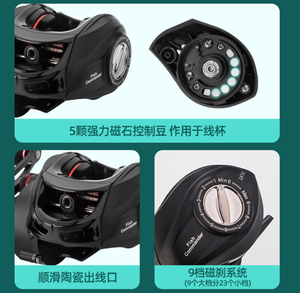 גבוהה פחמן סיבי 2.1/2.28/2.4m ספינינג מוט וליהוק מוט קומבו חכת דיג סליל קומבו סט - Product Image 4