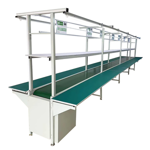 Sistema di Trasporto a Nastro per l'Industria Elettronica, Tavolo di Lavoro per Linea di Assemblaggio di Grado Alimentare per TV - Product Image 2