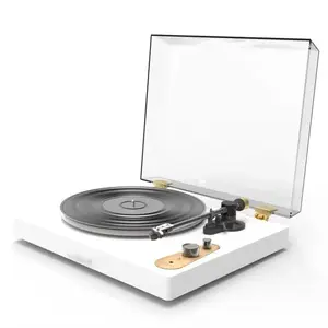 DL đa Vinyl ghi LP Máy nghe nhạc bàn xoay Máy nghe nhạc gramophone Máy quay đĩa bằng gỗ hoài cổ cơ khí bàn xoay đầy đủ