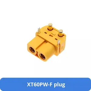 Connecteur <span class=keywords><strong>m</strong></span>âle-femelle de charge de batterie au lithium pour modèle d'avion Amass Original <span class=keywords><strong>XT60PW</strong></span>-F/<span class=keywords><strong>M</strong></span>, plaque de soudure horizontale à 90 degrés - Product Image 6