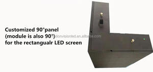 Écran LED couleur plein format P4 haute résolution pour extérieur, 960x960, boîtier en fer, CMS 2,5 mm, structure durable IP65, pour centre commercial - Product Image 2