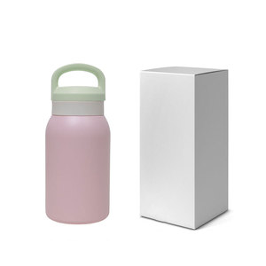 Stainless Steel Insulated Water Bottle 304 Double Wall Vacuum Flask 12-24 Hours Thermal Travel Portable Handle Milk Tea Cup - Product Image 2