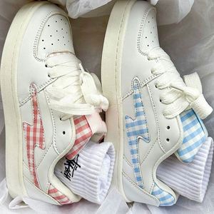 Nouvelles Chaussures Décontractées Printemps-Automne 2026 pour Femme, à Semelle Épaisse, Polyvalentes, Tendance Ins, Respirantes, Blanches - Product Image 6