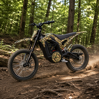 Moto tout-terrain électrique au lithium KAMAS 72V 40AH >2000W Haute vitesse (>80 km/h) Autonomie de 120 km Freins à disque hydrauliques Alliage d'aluminium