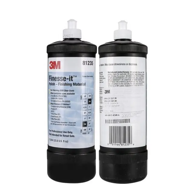3M Finesse-It EX 81235 Paint Finishing System compound and polish package