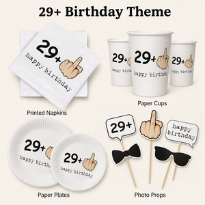 Set di Tovaglioli Quadrati a <span class=keywords><strong>3</strong></span> Veli per 30° <span class=keywords><strong>Compleanno</strong></span>, 20 Pezzi, Stampa Personalizzata per Decorazioni di Anniversari e Celebrazioni - Product Image 4