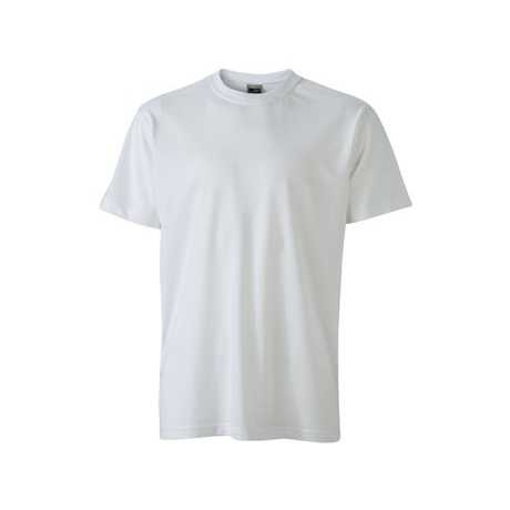 Men's Lightweight Workwear T-Shirt 220g Fabric Easy-Care Silk Screen Printed T-Shirts