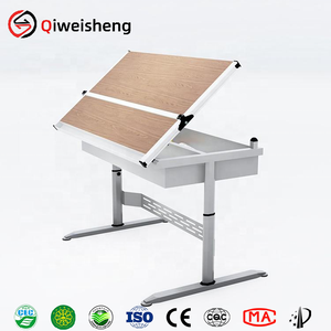 <span class=keywords><strong>Table</strong></span> de Dessin Moderne Ajustable en Bois pour École et Artiste avec Tiroir pour l'<span class=keywords><strong>Architecture</strong></span> - Vente en Gros - Product Image 1
