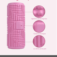 Rouleau de mousse abdominale haute densité, pièces, bouteille privée, écologique, rouleau pour les muscles