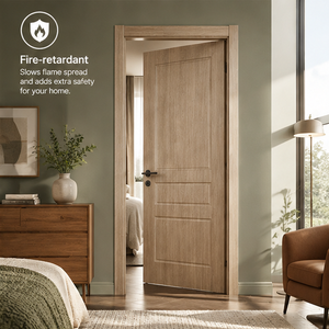 <span class=keywords><strong>Porte</strong></span> en WPC pressée sous vide, motifs décoratifs multiples, imperméable, durable, filmé, pour la décoration intérieure - Product Image 4