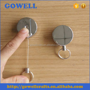 Bobines d'insigne en alliage de zinc en métal d'agrafe de ceinture forte résistante avec le porte-clés - Product Image 4