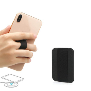Support de téléphone à bande élastique, utilisation facile d'une seule main, coque de téléphone anti-chute, auto-adhésif. - Product Image 1