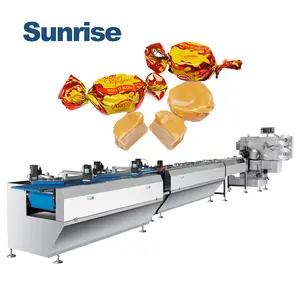 Full Automatic Chocolate Twist Wrapping Machine with Conveyor