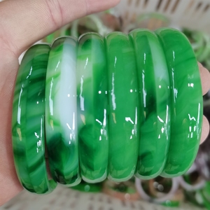Pulseras <span class=keywords><strong>de</strong></span> Vidrio Imitación <span class=keywords><strong>Jade</strong></span> al por Mayor <span class=keywords><strong>de</strong></span> Fábrica, <span class=keywords><strong>Brazalete</strong></span> <span class=keywords><strong>Chino</strong></span> Artesanal <span class=keywords><strong>de</strong></span> Ágata - Product Image 2
