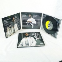 Réplication de disques vinyles noirs et de CD vinyles en digipak 6 panneaux