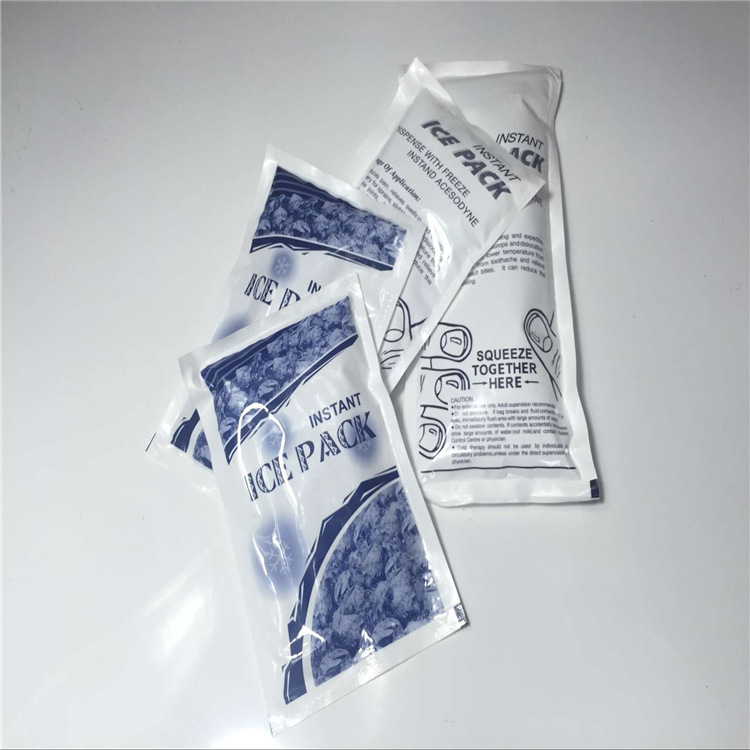 Instant Ice Pack 100G Fast Cooling Disposable Hot Cold Packs For First Aid Therapy