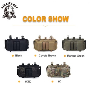 Chaleco Táctico de Camuflaje Personalizable de Nailon 500D, Multifuncional, Ajustable, Equipo de Defensa Personal para Exteriores - Product Image 3