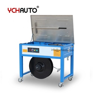 Gran oferta flejadora semiautomática máquina flejadora de sellado de cartón con certificación CE - Product Image 3