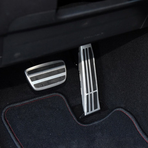Cardimanson Stainless Steel Accelerator Brake Pedal Covers For Toyota Camry Avalon Lexus ES LS 2018 AT Automatic Transmission - Product Image 4