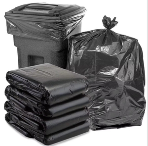 PE Black Heavy Duty Biodegradable Garbage <b>Bags</b> 55 Gallon Trash <b>Bags</b> - Product Image 4